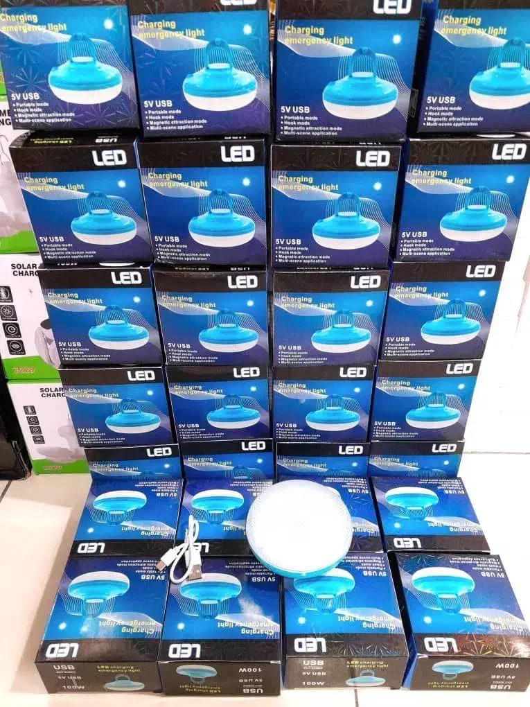 لامم شارژی ال ای دی 100 وات|لامپ و چراغ|رشت, پاستوریزه|دیوار