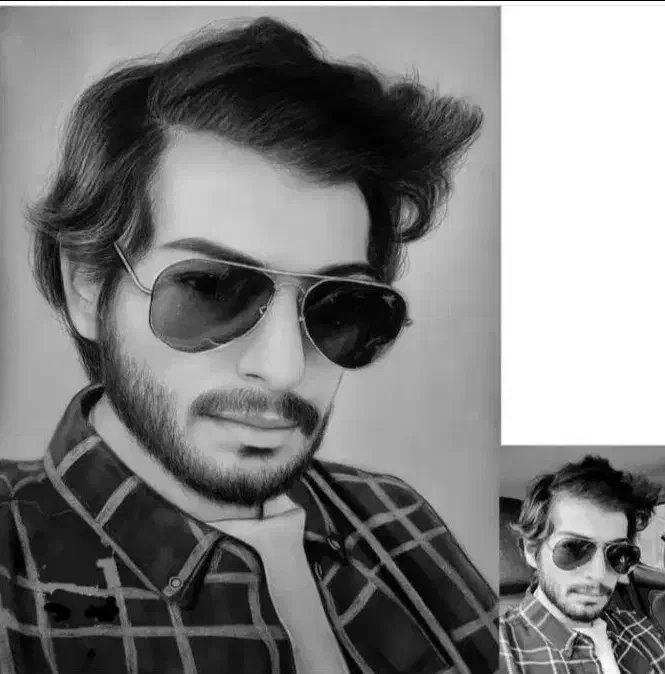 طراحی چهره یلدایی|تابلو، نقاشی، عکس|بیرجند, |دیوار