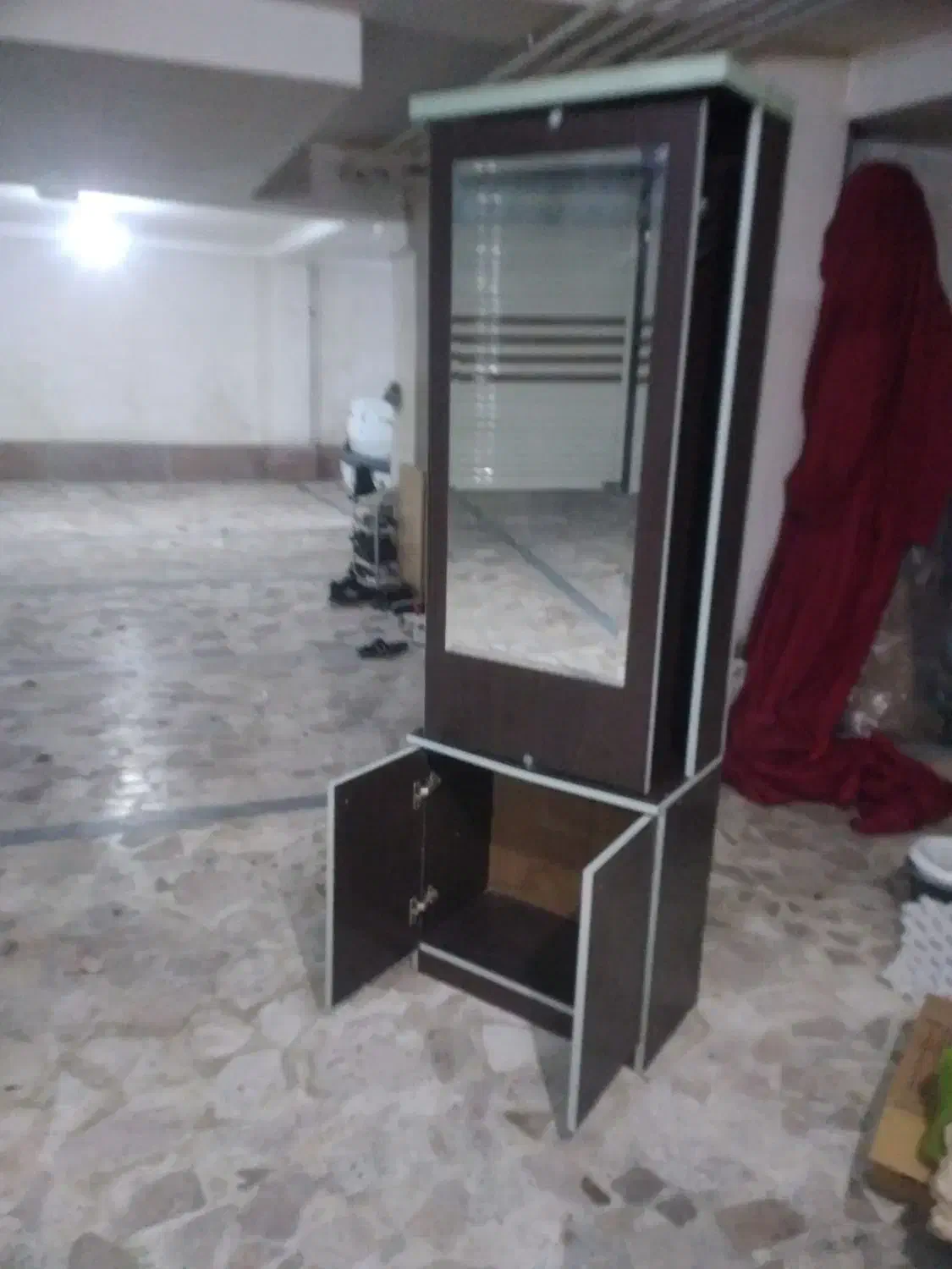 جا کفشی آینه دار|جاکفشی، کمد، دراور|فومن, |دیوار