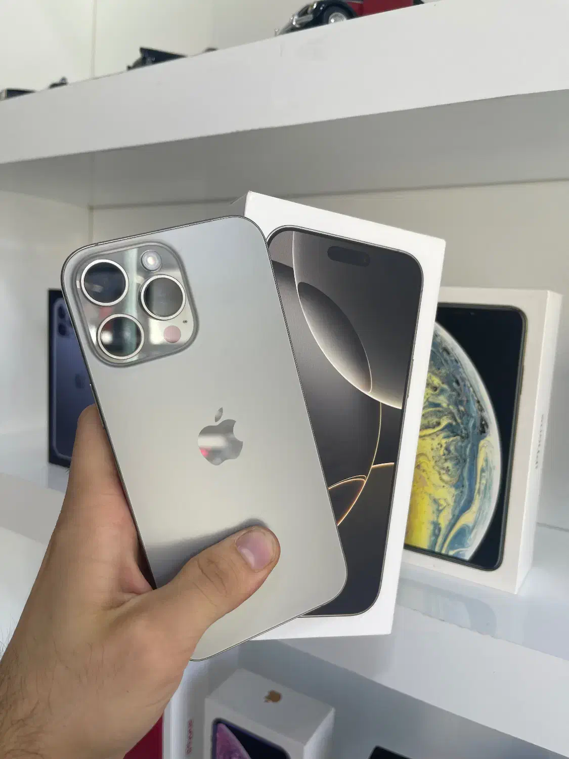 گوشی اپلiPhone 16Promax 256G ZA/Aنچرال دوسیم|موبایل|قزوین, |دیوار