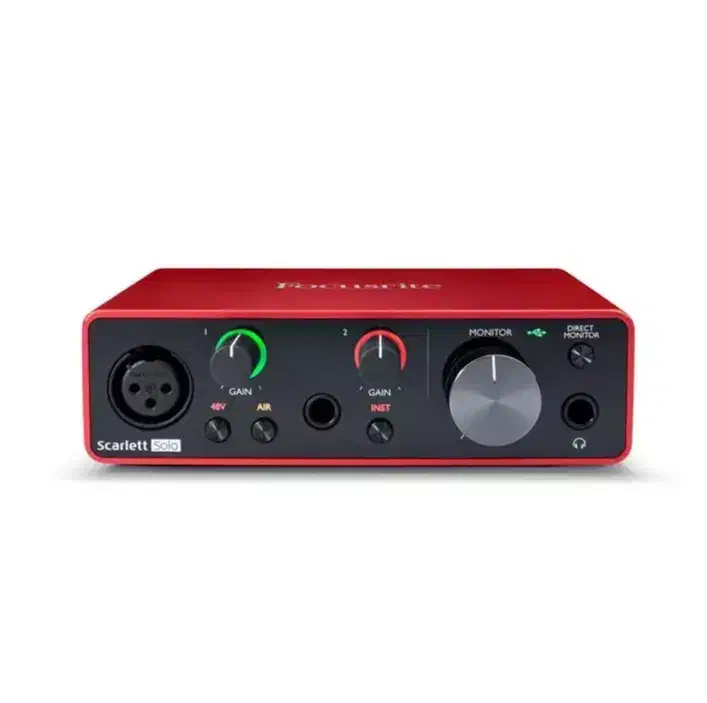 کارت صدا Focusrite Scarlett SOLO 3rd Gen|صوتی و تصویری|شیراز, پانصد دستگاه ارتش|دیوار