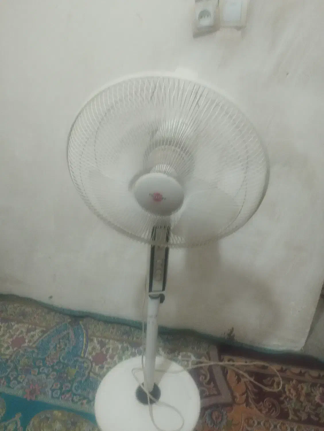 پنکه ایستاده|پنکه و تصفیه‌کنندهٔ هوا|زاهدان, |دیوار