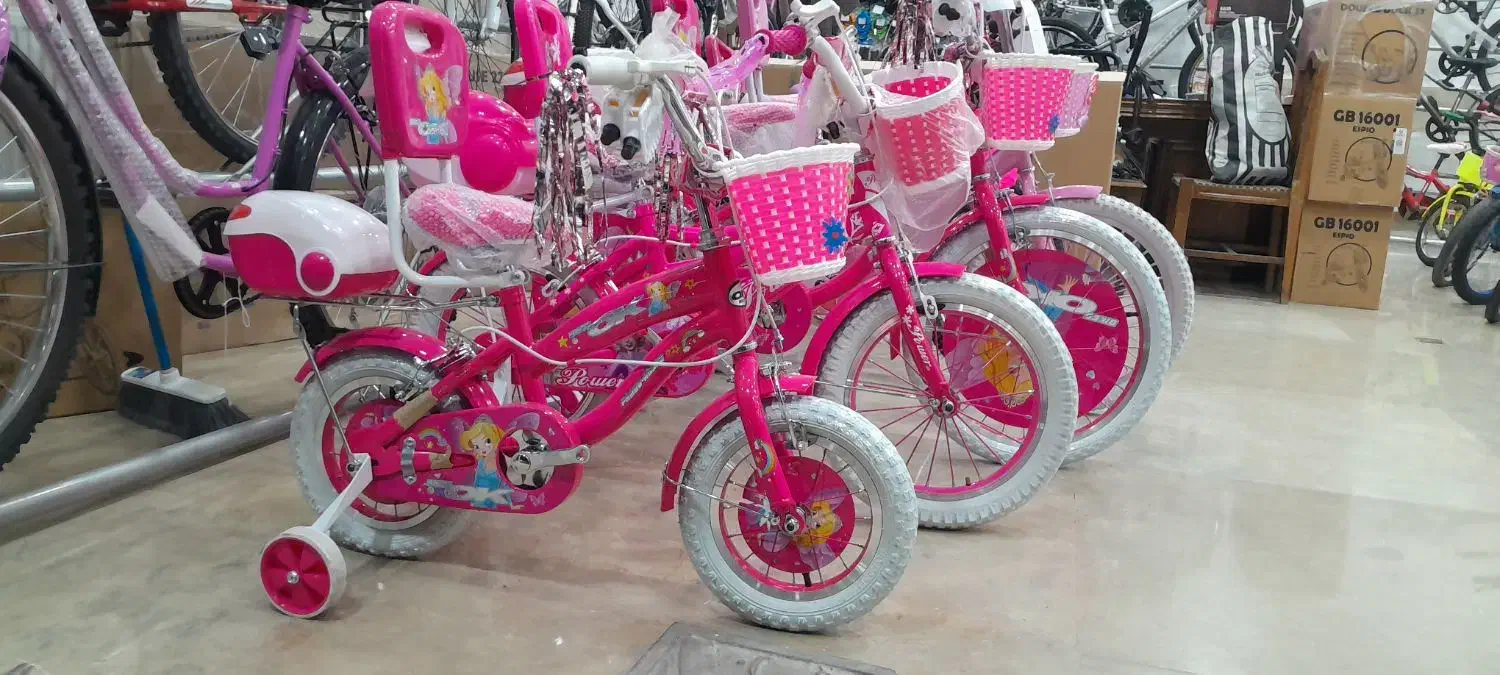 دوچرخه ۱۲و ۱۶ و۲۰ صورتی دخترانه|دوچرخه، اسکیت، اسکوتر|مشهد, یوسفیه (شهرک غرب)|دیوار