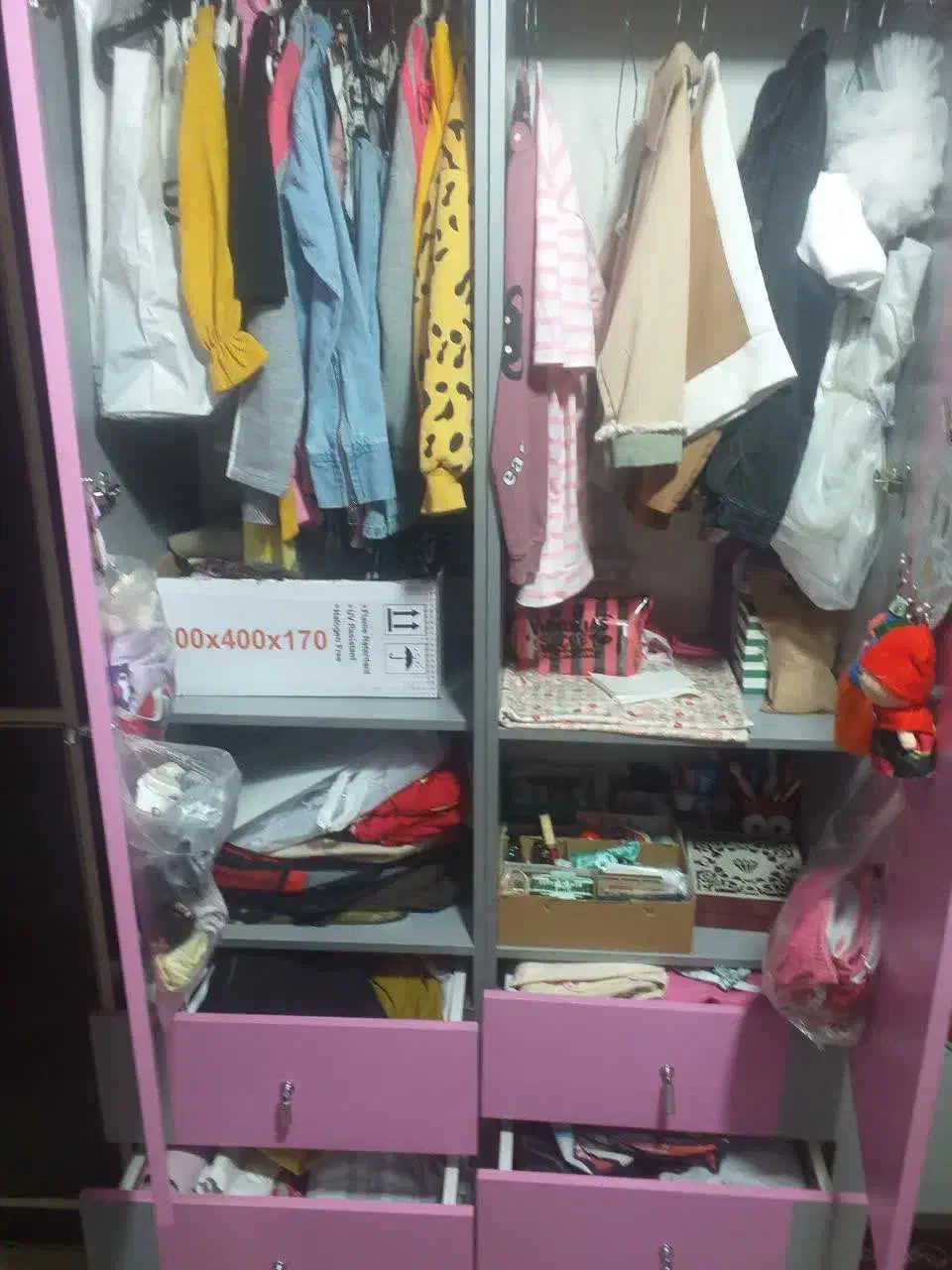 کمد و ویترین|جاکفشی، کمد، دراور|قم, قلعه کامکار|دیوار