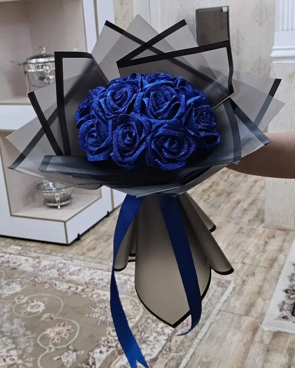 گل روبانی|گل مصنوعی|ماکو, |دیوار