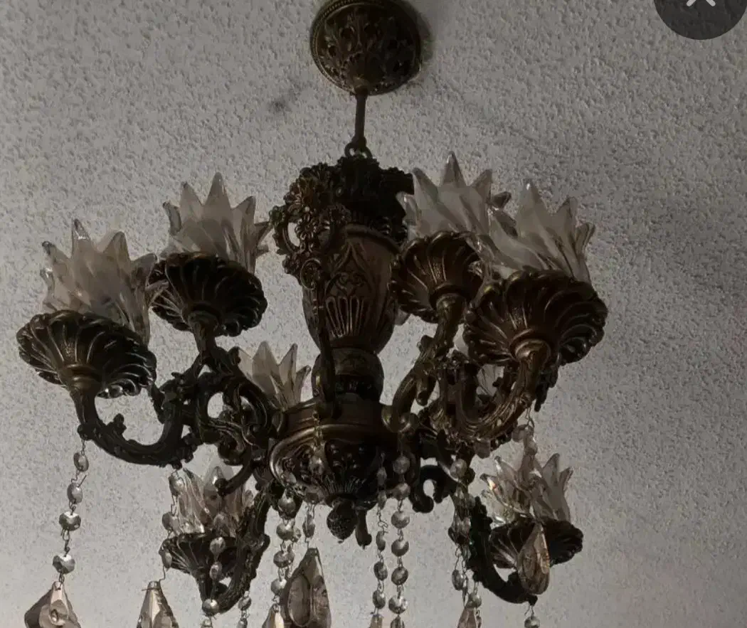 لوستر طرح برنز|لوستر و چراغ آویز|کرمانشاه, |دیوار