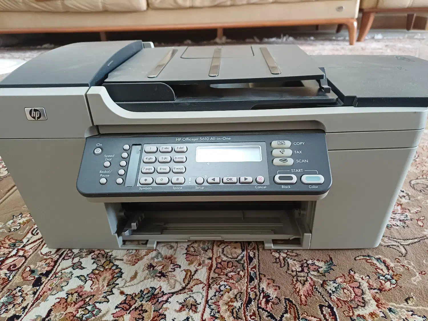 پرینتر چند کاره جوهر افشان hp نو نو آکبند|پرینتر، اسکنر، کپی، فکس|تهران, استاد معین|دیوار