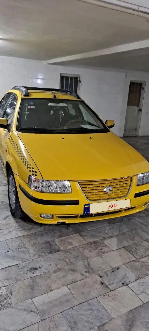 فروش سمند تاکسی|خودرو سواری و وانت|کرج, شهرک جهازیها|دیوار