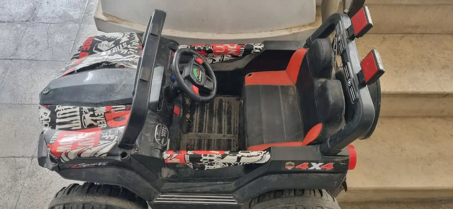 ماشین شارژی ۴ موتوره|اسباب‌بازی بچه|قرچک, باقرآباد|دیوار