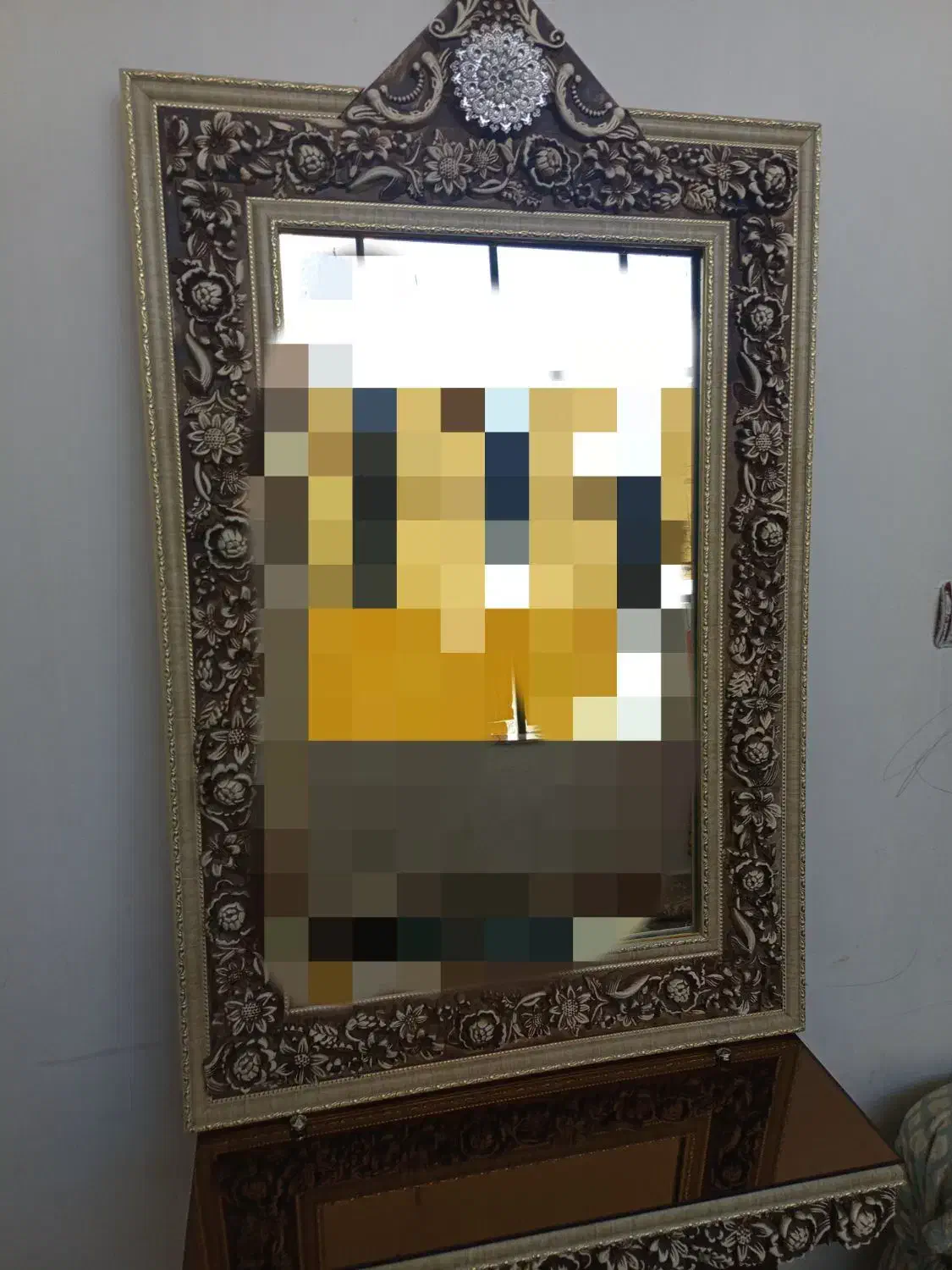 ایینه شمعدان|بوفه، ویترین، کنسول|زاهدان, |دیوار