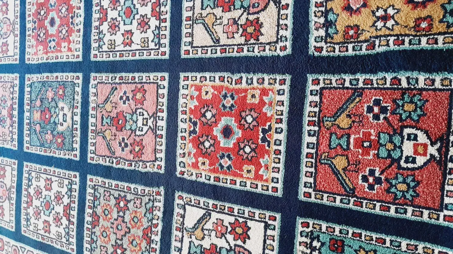 گلیم فرش نو نو|گلیم، جاجیم، گبه|برازجان, |دیوار