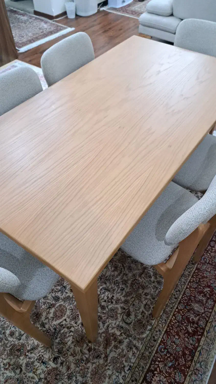 میز ناهارخوری ۶ نفره|میز و صندلی غذاخوری|تهران, گلستان (شهرک راه آهن)|دیوار