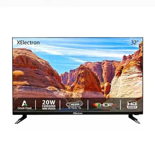tv ال ای دی ۳۲ اینچ دو گیرنده ماهواره دار|تلویزیون و پروژکتور|قزوین, |دیوار