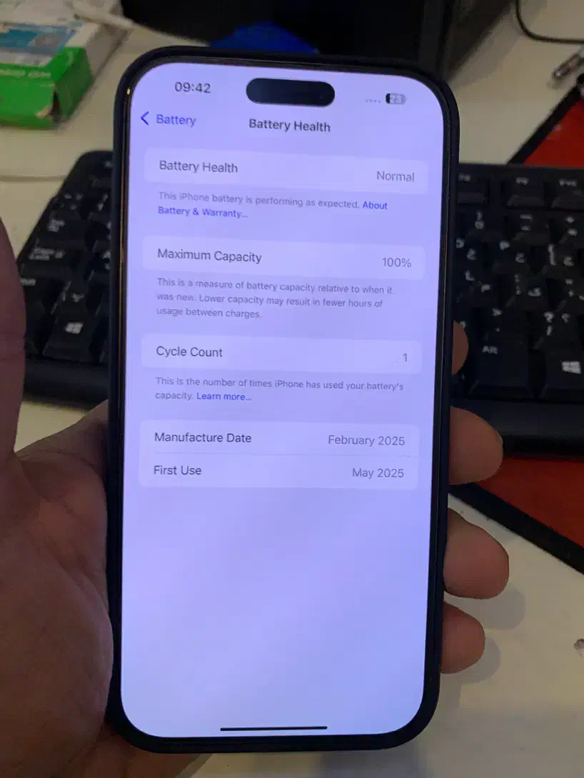 ایفون ۱۶ پروکس ۲۵۶ نو نو سایکل ۱|موبایل|تهران, حشمتیه|دیوار