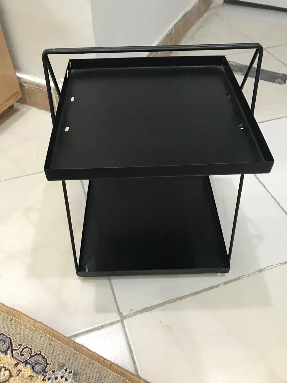 استند دو طبقه فلزی|آب‌چکان و نظم‌دهنده ظروف|قرچک, مهدیه|دیوار