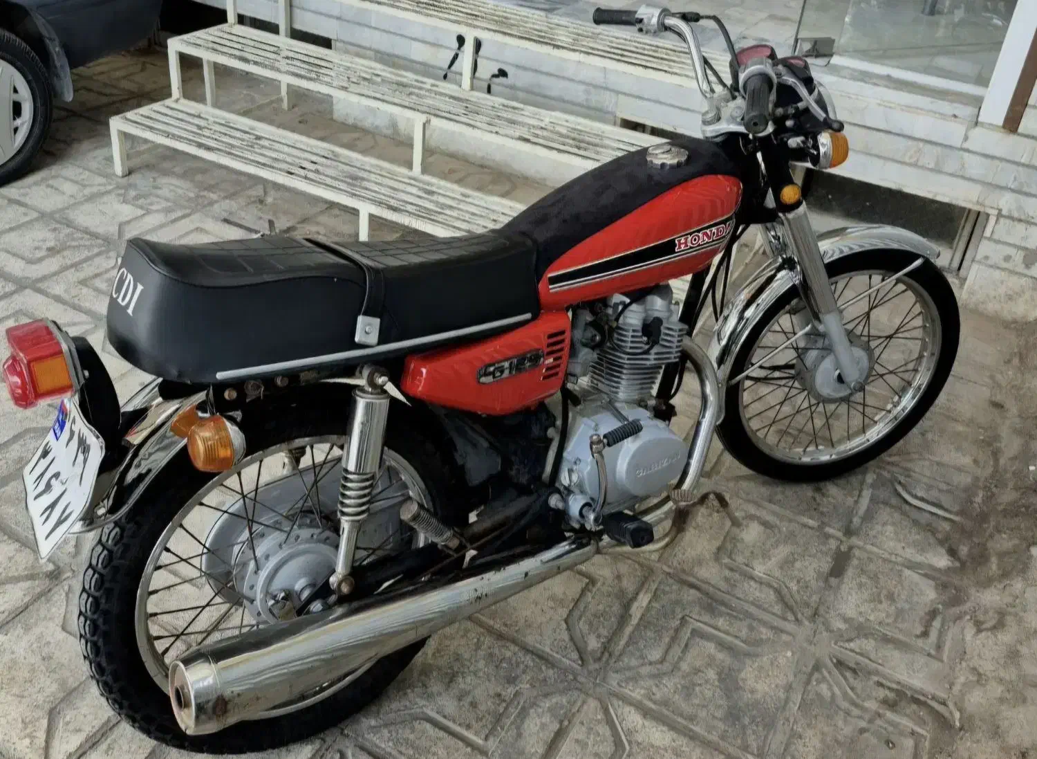 باستان ۱۲۵مدل۸۷ مدارک تکمیل|موتورسیکلت|یزد, |دیوار