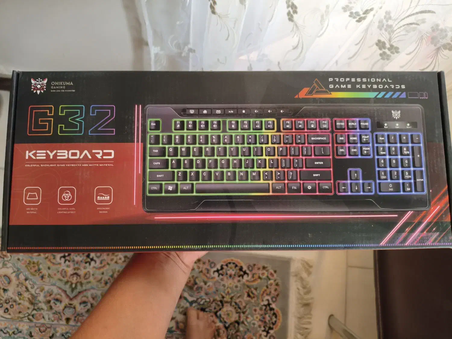 موس و کیبورد گیمینگ اونیکوما|قطعات و لوازم جانبی رایانه|اسلامشهر, شهرک واوان|دیوار