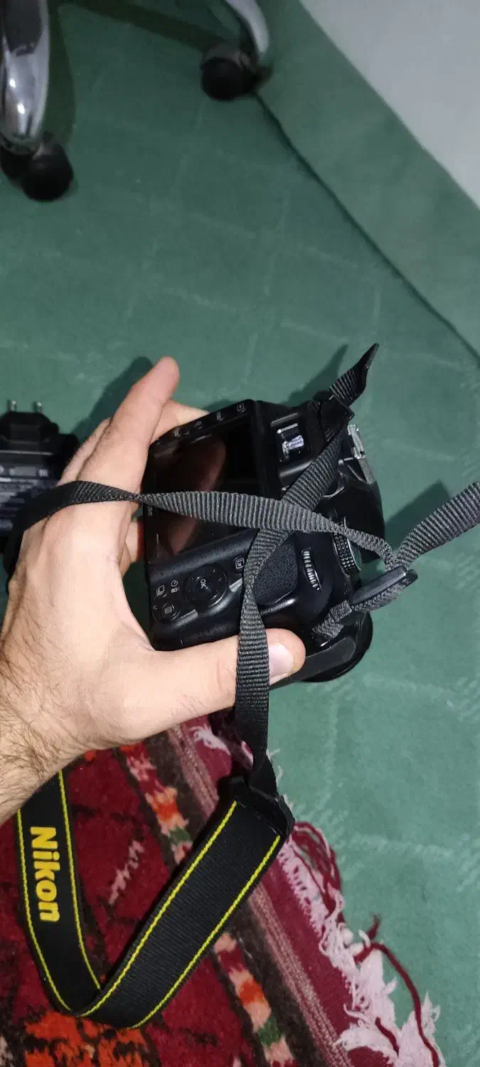 دوربین نیکون مدل D3300 کم کار معاوضه با موتور برقی|دوربین عکاسی و فیلمبرداری|بجنورد, |دیوار