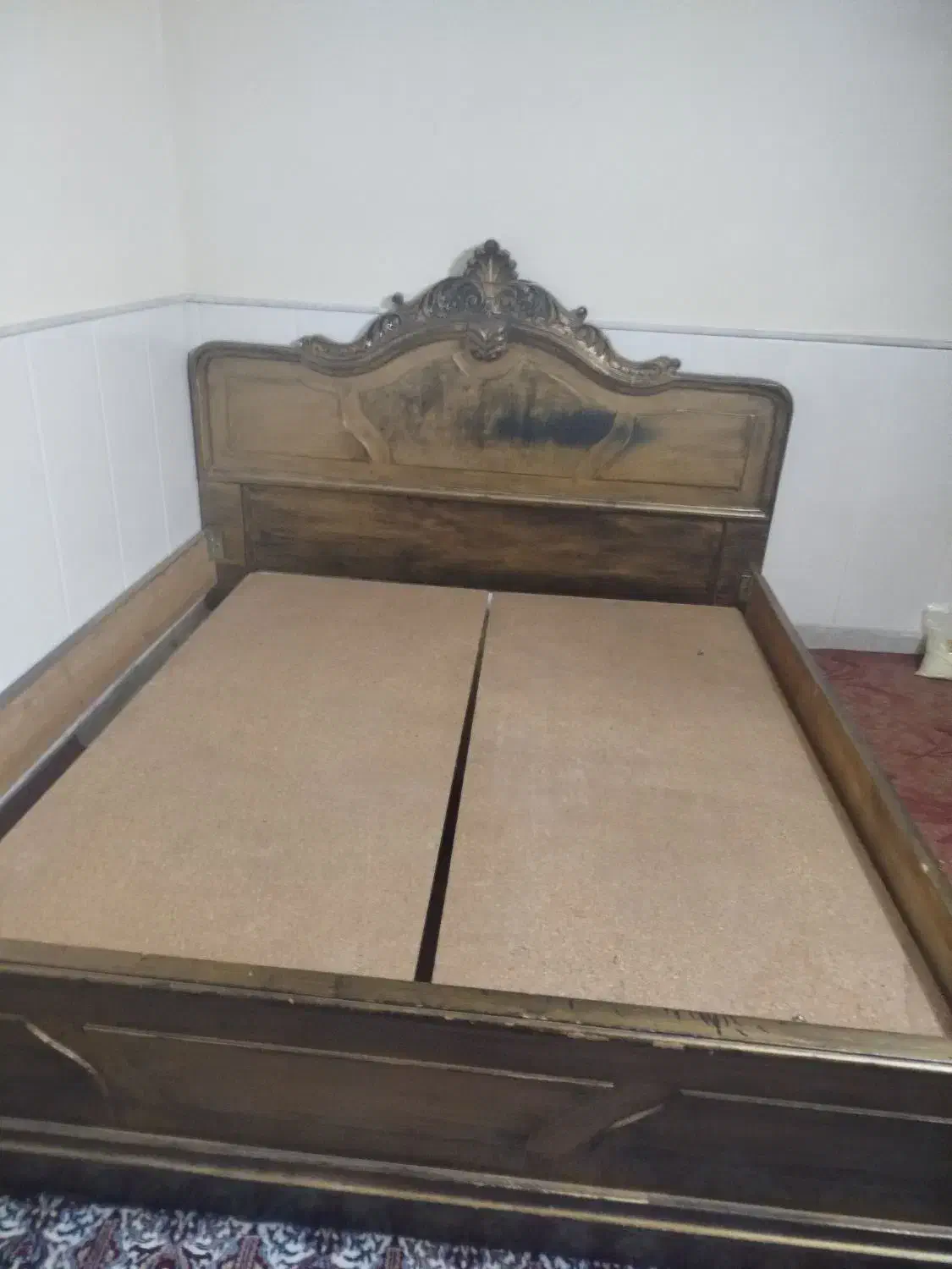 تخت دونفره|تخت و سرویس خواب|قم, باجک سه|دیوار