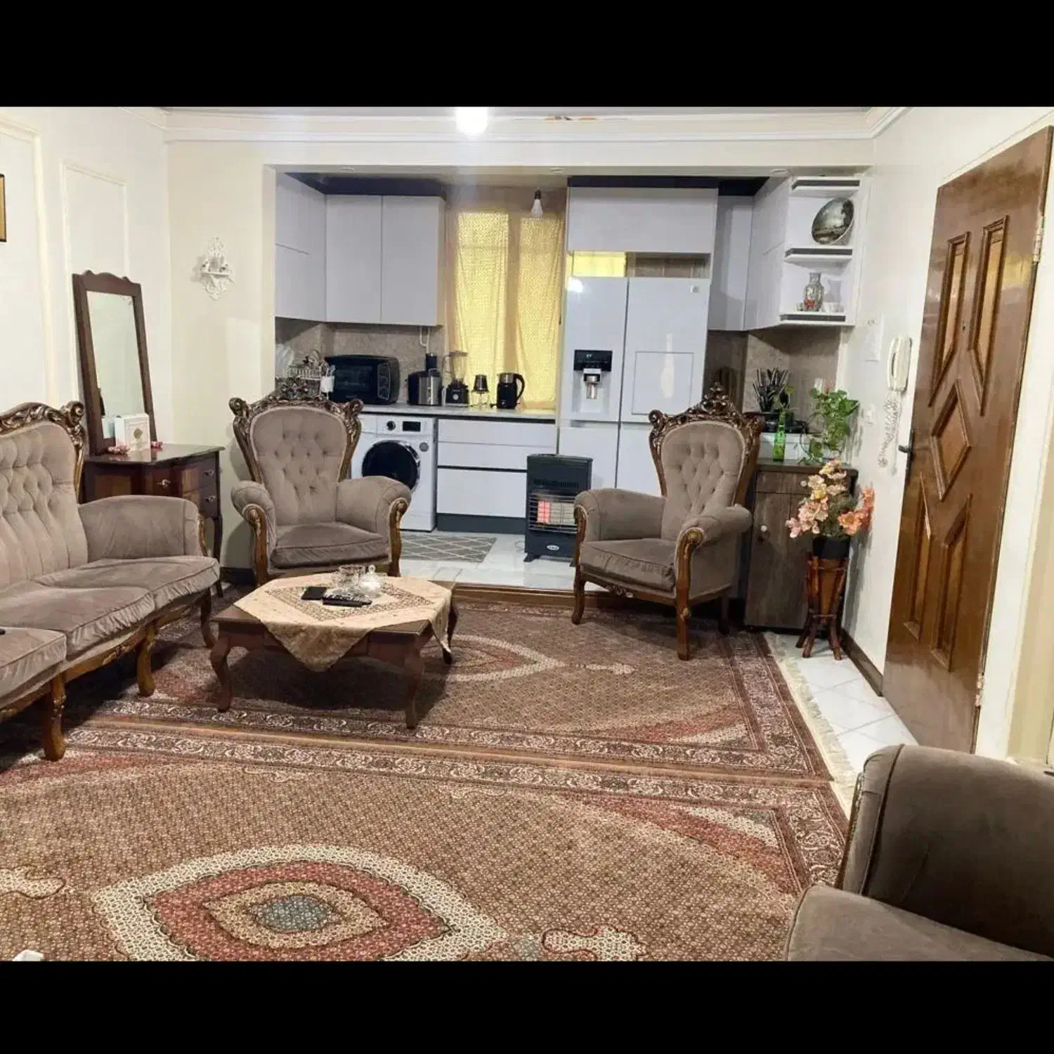 آپارتمان ۵۶م بازسازی شده دو خوابه شهرک ابریشم|فروش آپارتمان|قدس, شهرقدس|دیوار