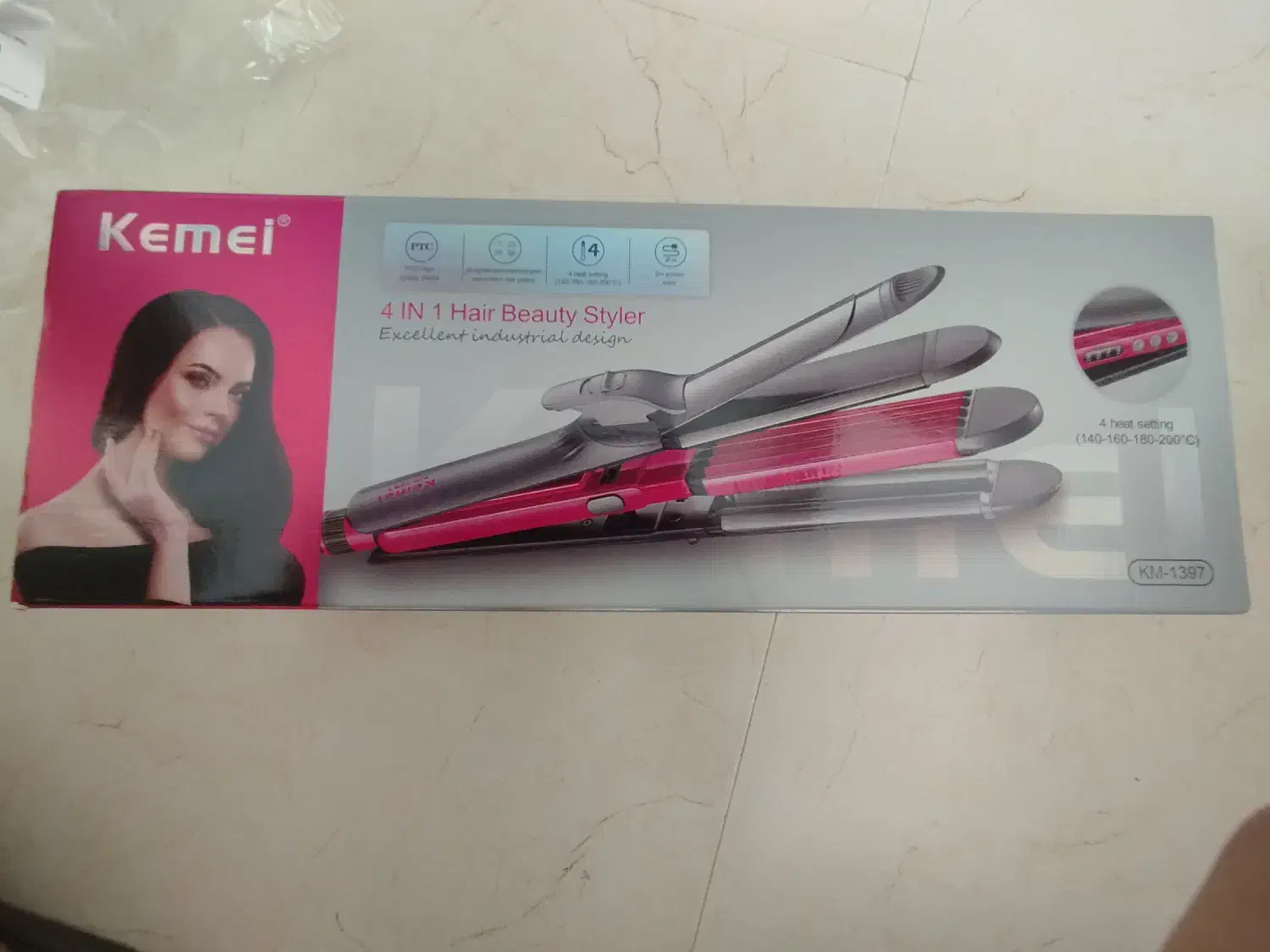 اتو مو کیمی چهار کاره نو استفاده نشده حتی یک بار|آرایشی، بهداشتی، درمانی|فریدونکنار, |دیوار