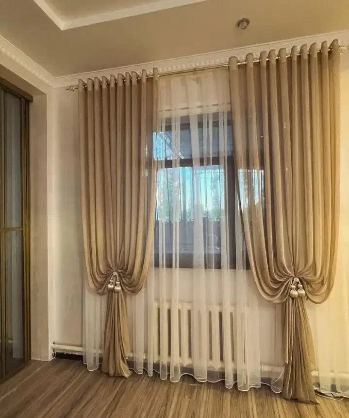 طراحی،دوخت ونصب انواع پرده|پرده، رانر، رومیزی|اهر, |دیوار