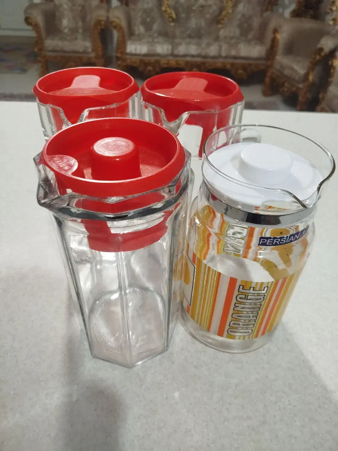 پارچ و انواع استکانهای فرانسوی|ظروف سرو و پذیرایی|محمدشهر, محمدشهر|دیوار