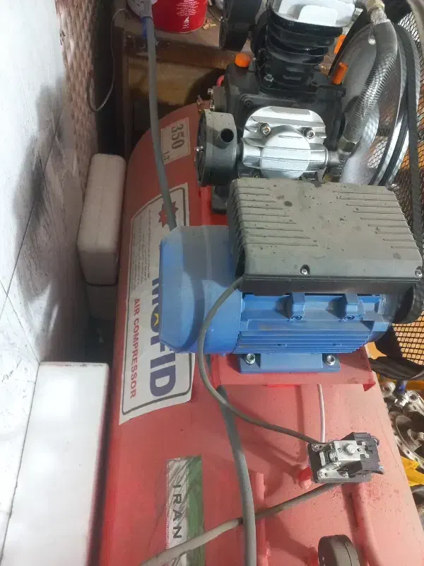 پمپ‌ باد ۳۵۰لیتری نو|ماشین‌آلات صنعتی|هیر, |دیوار