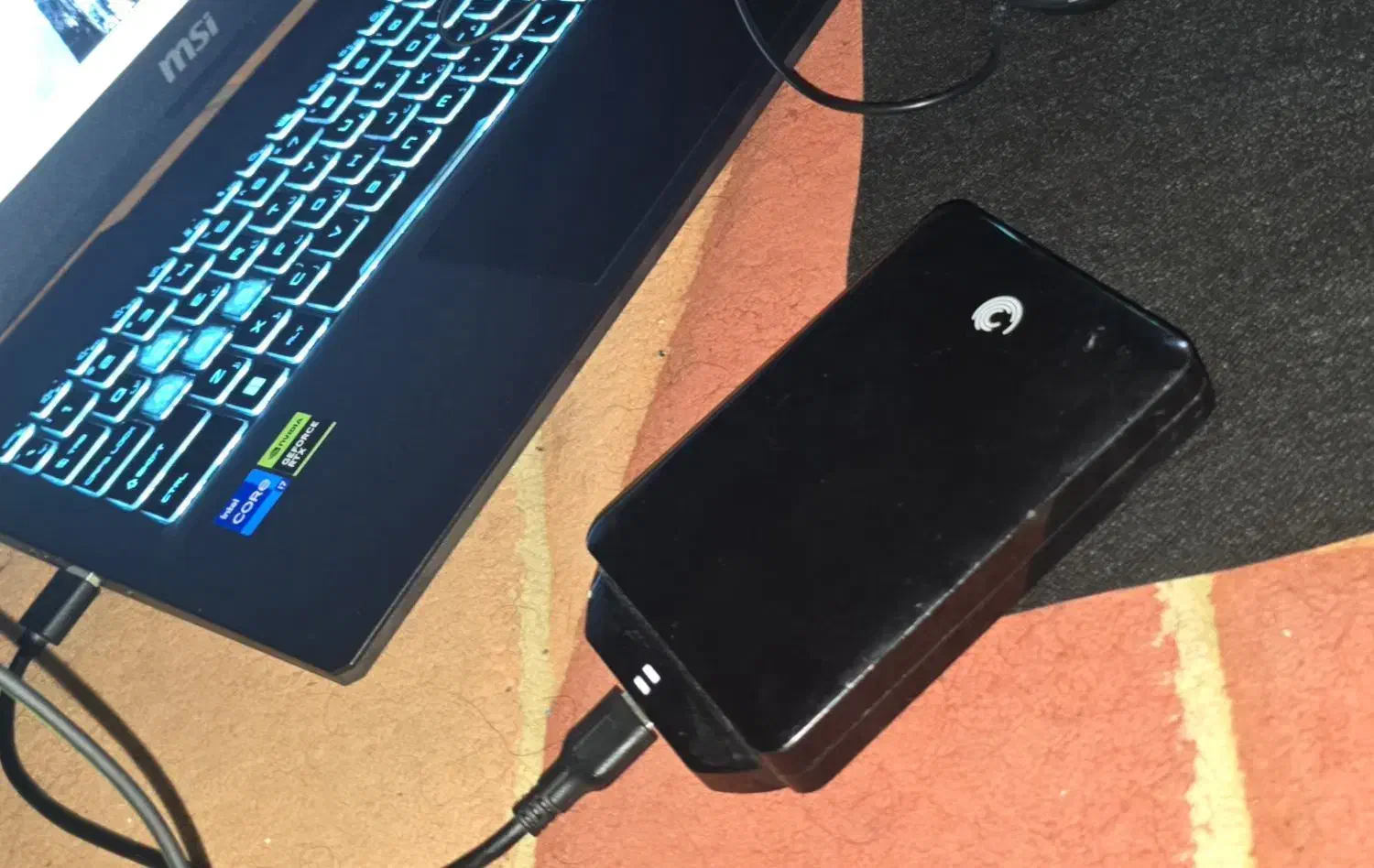هارد اکسترنال یک ترابایت Seagate|قطعات و لوازم جانبی رایانه|بندرعباس, |دیوار