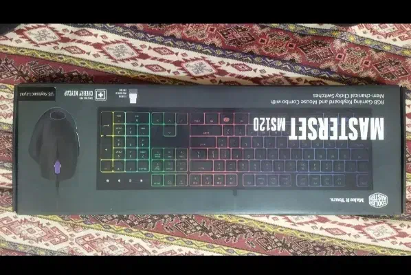 موس و کیبورد گیمینگ کولر مستر Ms120|قطعات و لوازم جانبی رایانه|قم, عمار یاسر|دیوار