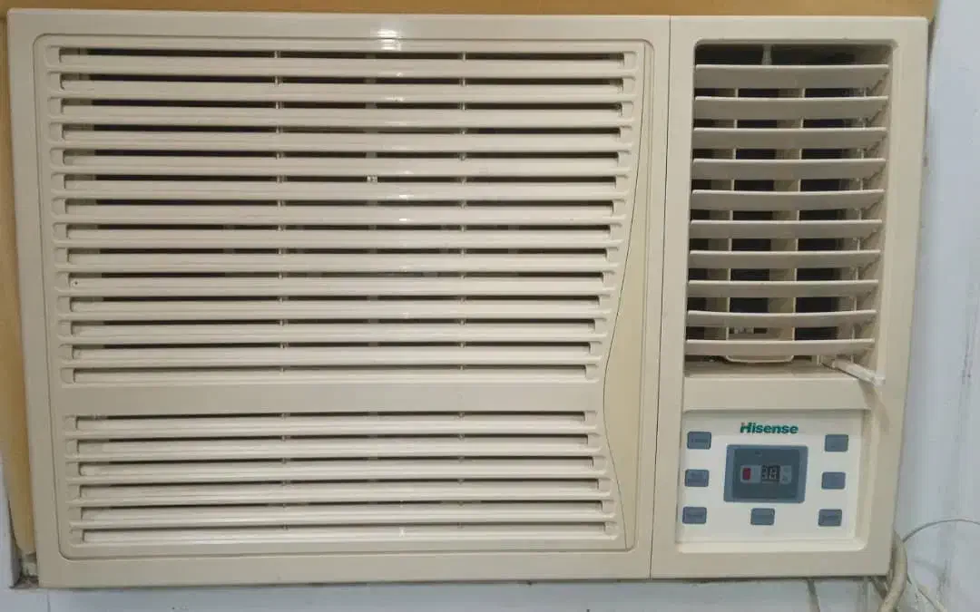 کولر پنجره ای|کولر گازی و فن‌کوئل|گنبد کاووس, |دیوار