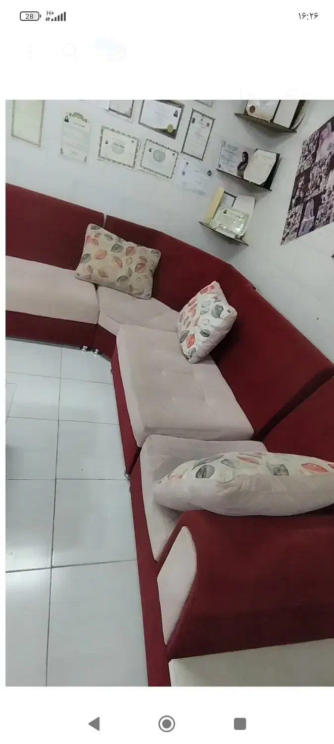 مبل 10نفره  کاملا تمیز  در حد نو|مبلمان خانگی و میز عسلی|الشتر, |دیوار