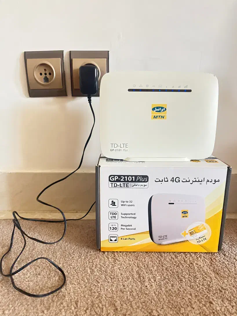 مودم TD-LTE ایرانسل مدل GP-2101 PLUS|مودم و تجهیزات شبکه|ایلام, |دیوار