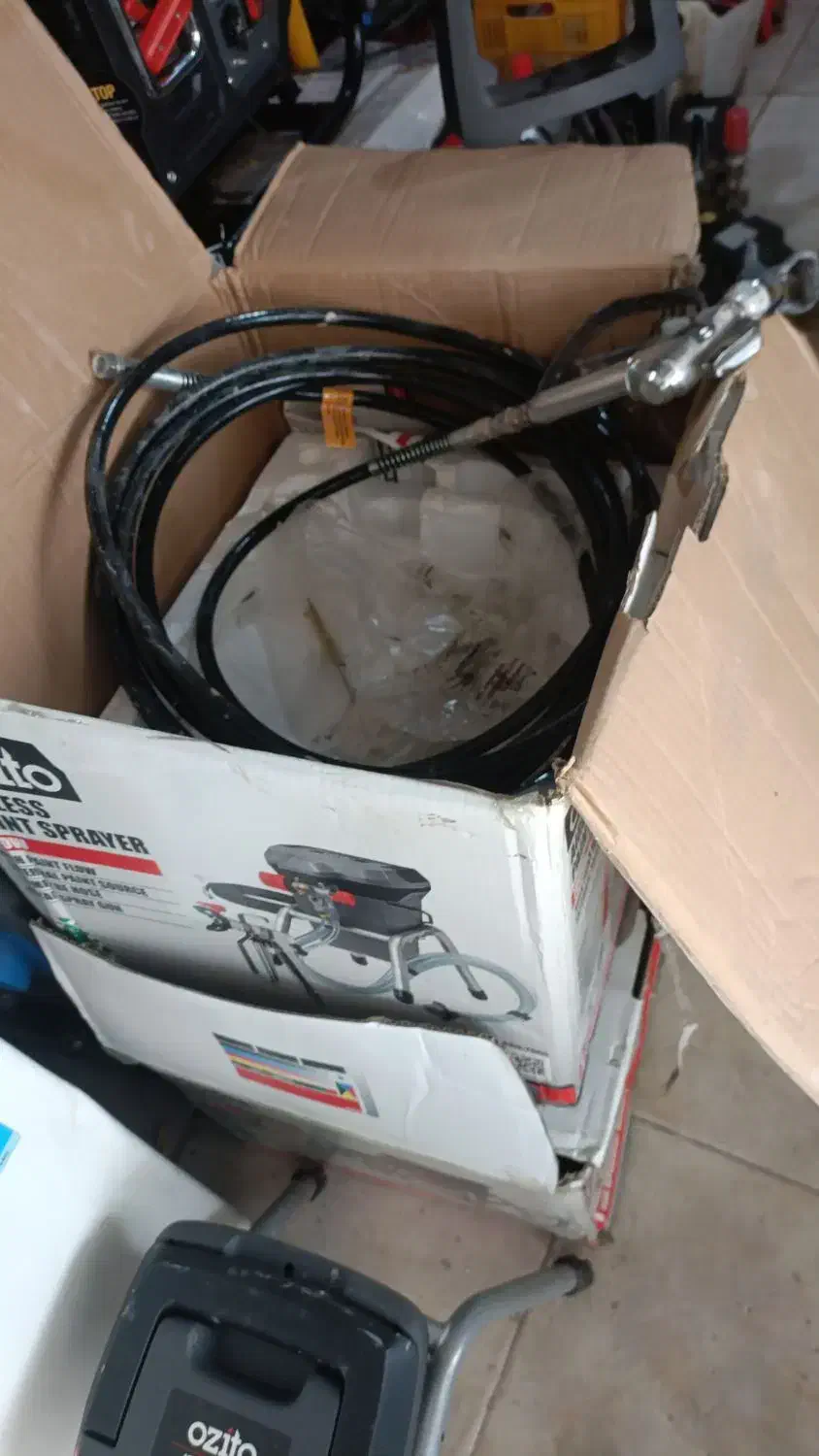 ایرلس (رنگ باش برقی ) اوزیتو ۷۰۰ وات|فروشگاه و مغازه|سیراف, |دیوار