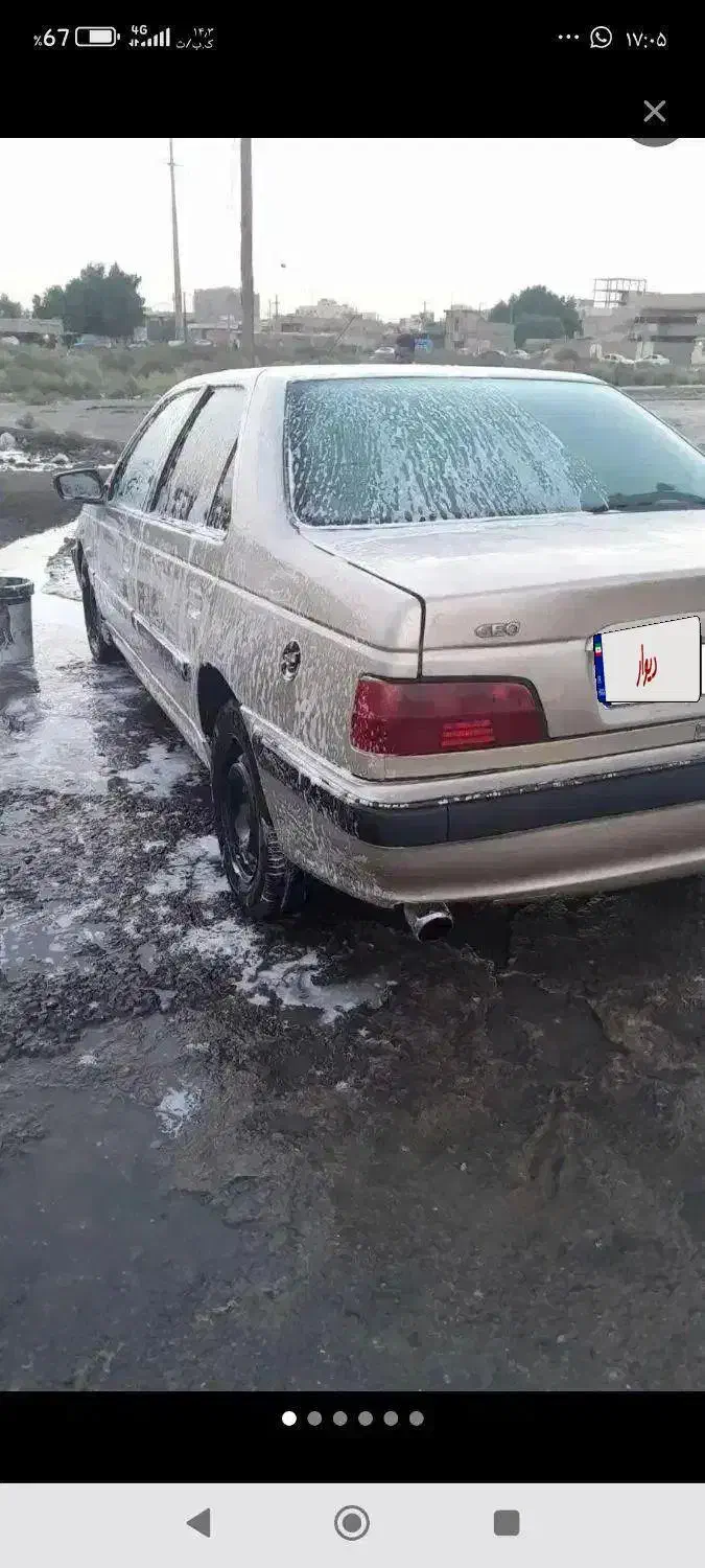 پژو پرشیا سالم بدون روغن سوزی یا روغن ریزی|خودرو سواری و وانت|خرمشهر, |دیوار