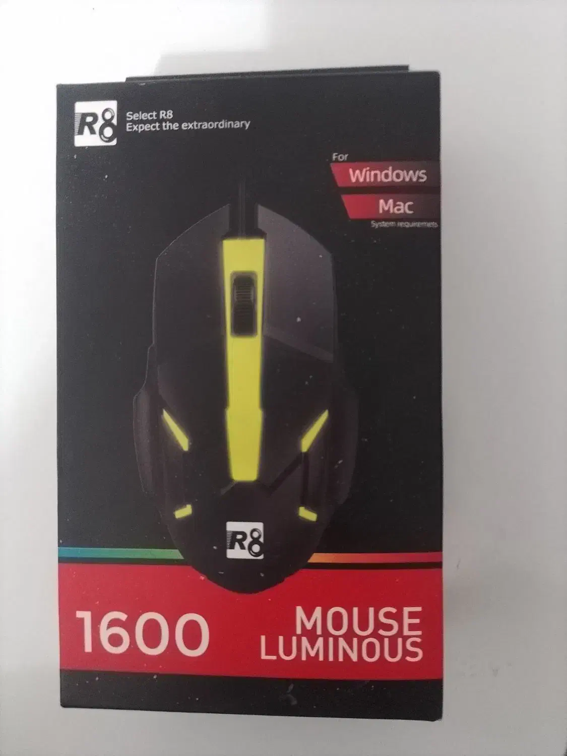 موس RGB مدل R8|قطعات و لوازم جانبی رایانه|قم, ولیعصر|دیوار