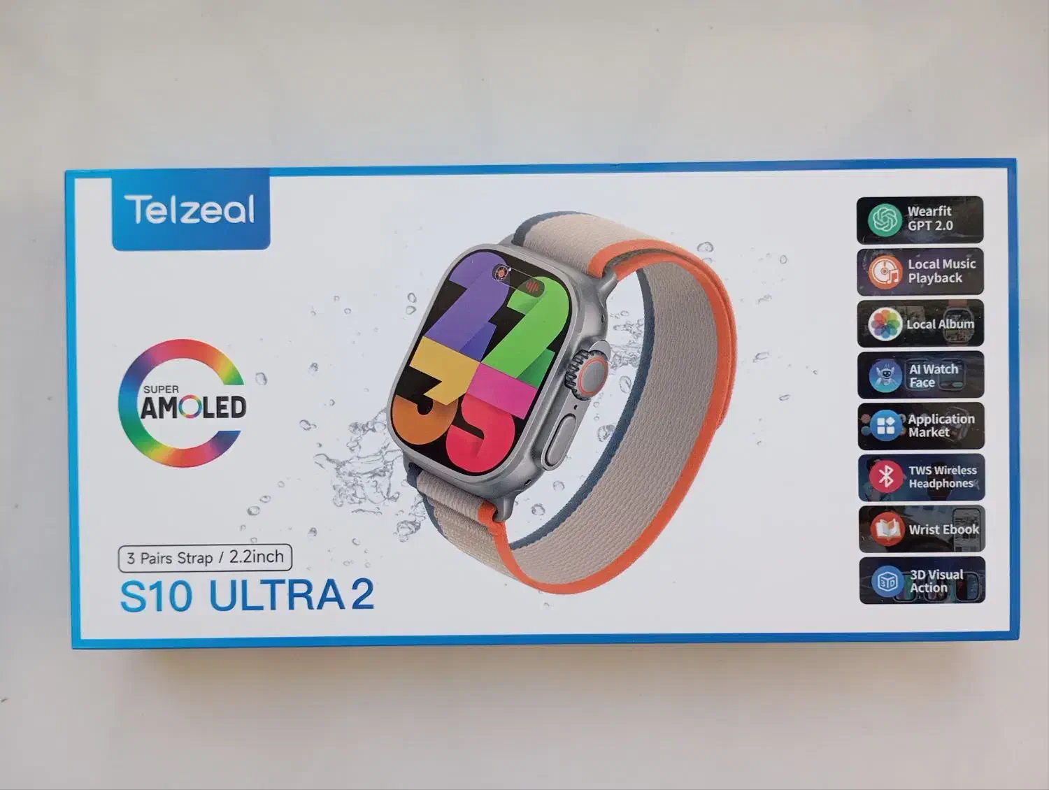 ساعت مچی برندتلزل مدل S10ultra2 سایز۴۹میل|ساعت|جوانرود, |دیوار