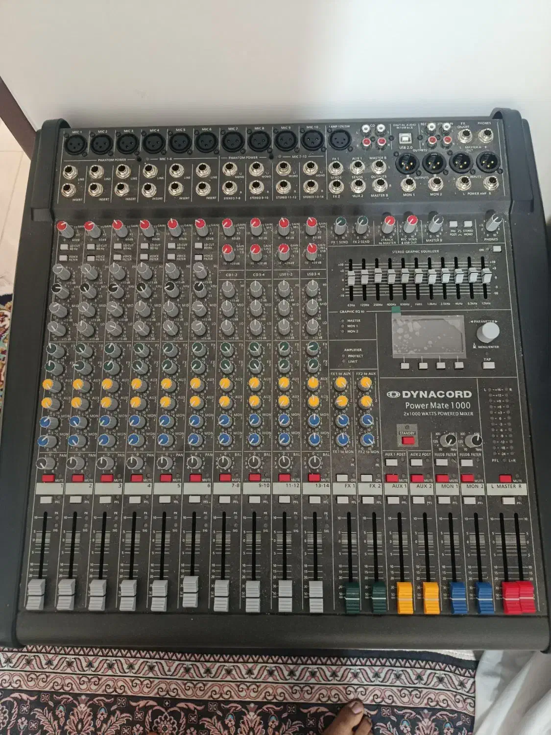 پاور میکسر گرید ۱ تایوان|آلات موسیقی|شاهینشهر, حاجی آباد|دیوار