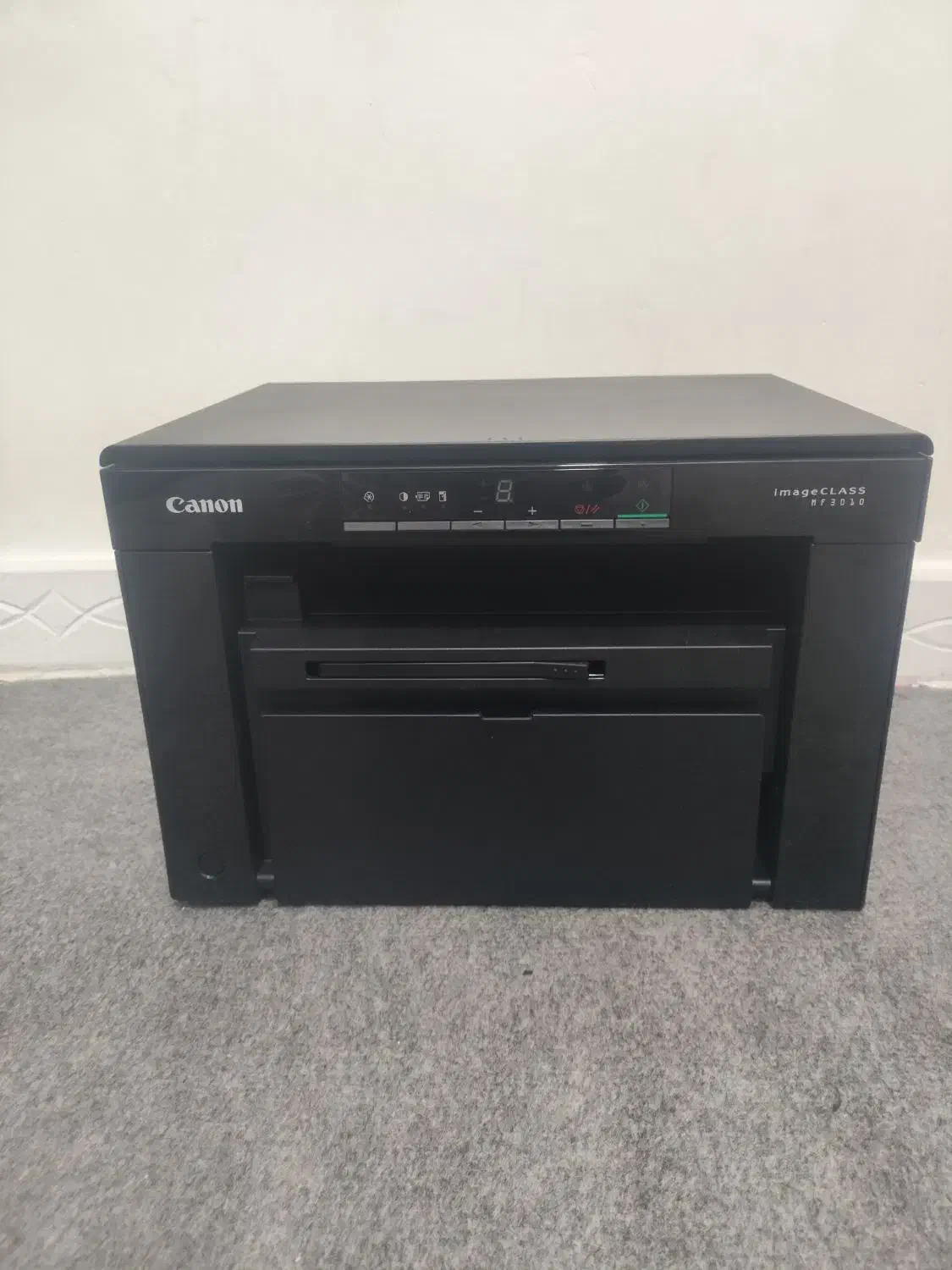 پرینتر کانن MF3010 سه کاره سفید سیاه|پرینتر، اسکنر، کپی، فکس|تبریز, |دیوار