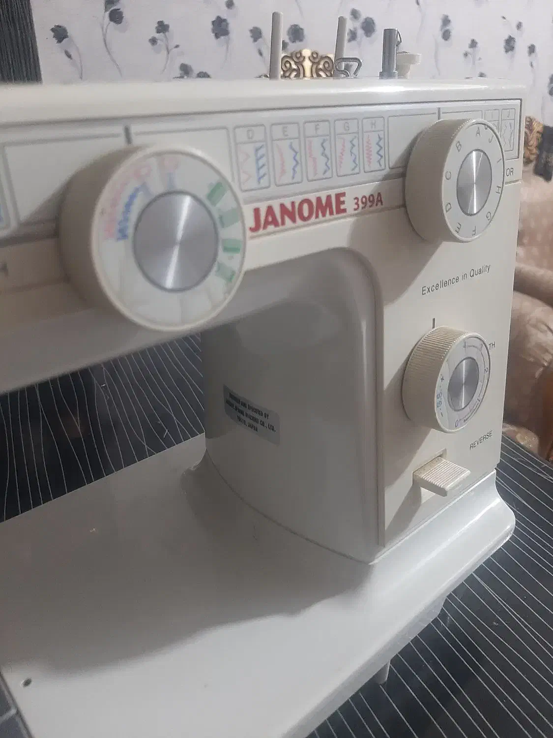 چرخ خیاطی  A399  درجه یک|چرخ خیاطی و ریسندگی|شاهین‌شهر, مسکن مهر|دیوار