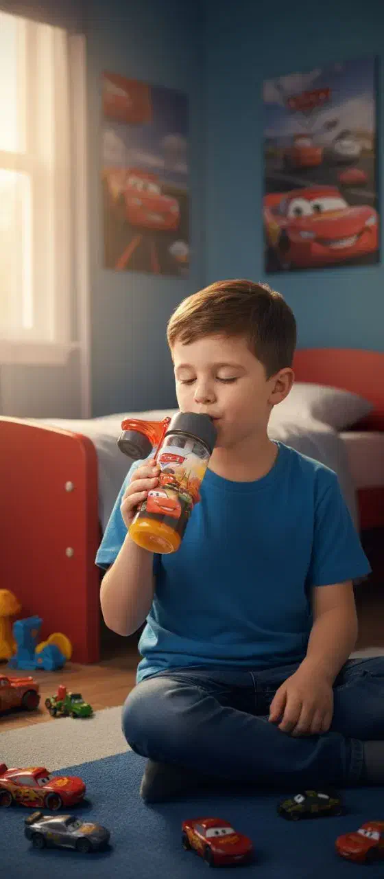 بطری کودک نی دار قمقمه نشکن(گالری شیوا|اسباببازی|مشهد, کوه سنگی|دیوار