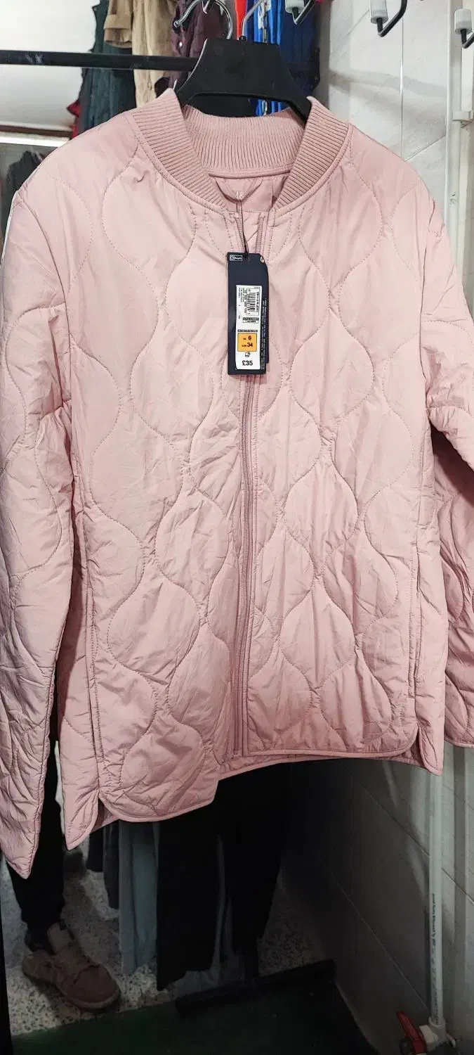 کاپشن پر زنانه آکبند برند m&s|لباس|نورآباد, |دیوار