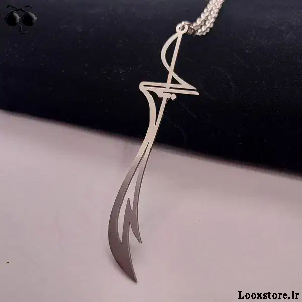 گردنبندشمشیر ذوالفقار امام علی استیل مناسب اربعین|بدلیجات|مشهد, شیرودی|دیوار