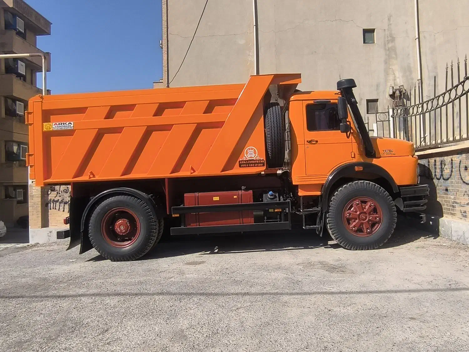 بنز کمپرس ۱۹۳۰|خودرو سنگین|ایلام, |دیوار