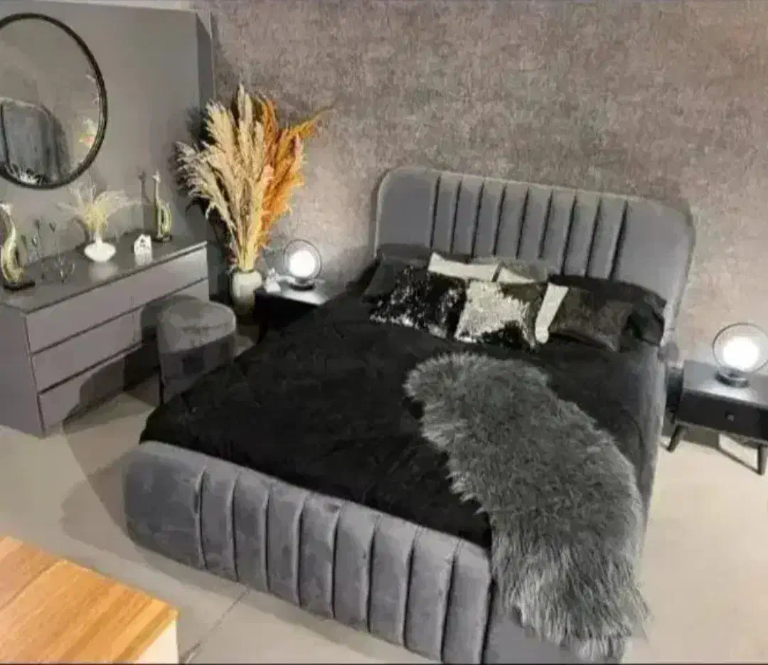 سرویس خواب تخت ،پارچه ای تدی|تخت و سرویس خواب|مشهد, گرجی علیا|دیوار