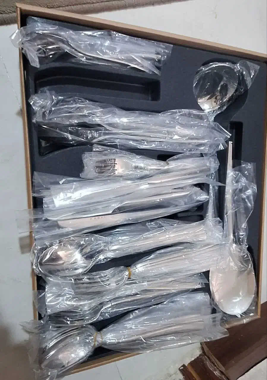 سررویس قاشق و چنگال 44 پارچه KABAN|ظروف سرو و پذیرایی|اصفهان, طامه|دیوار