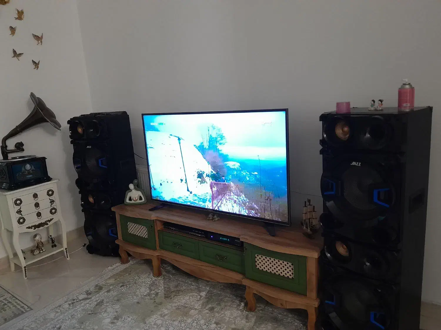 تلویزیون ۵۵اینچ ایکس ویژن|تلویزیون و پروژکتور|پاکدشت, پاکدشت (مامازند)|دیوار