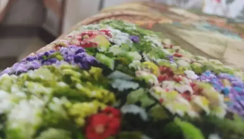 تابلو فرش دستبافت|تابلو فرش|تهران, الهیه|دیوار