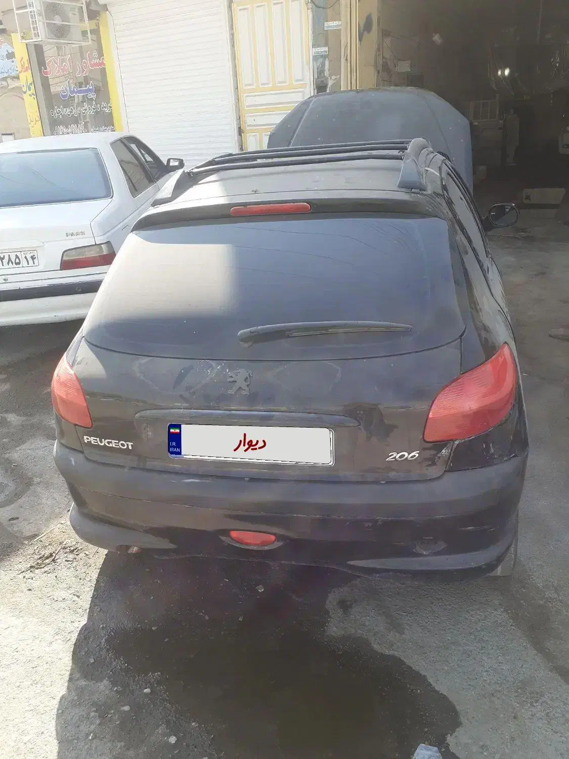 پژو۲۰۶ مدل ۸۳ نیازبه بازسازی موتوری بشرط|خودرو سواری و وانت|رامهرمز, |دیوار