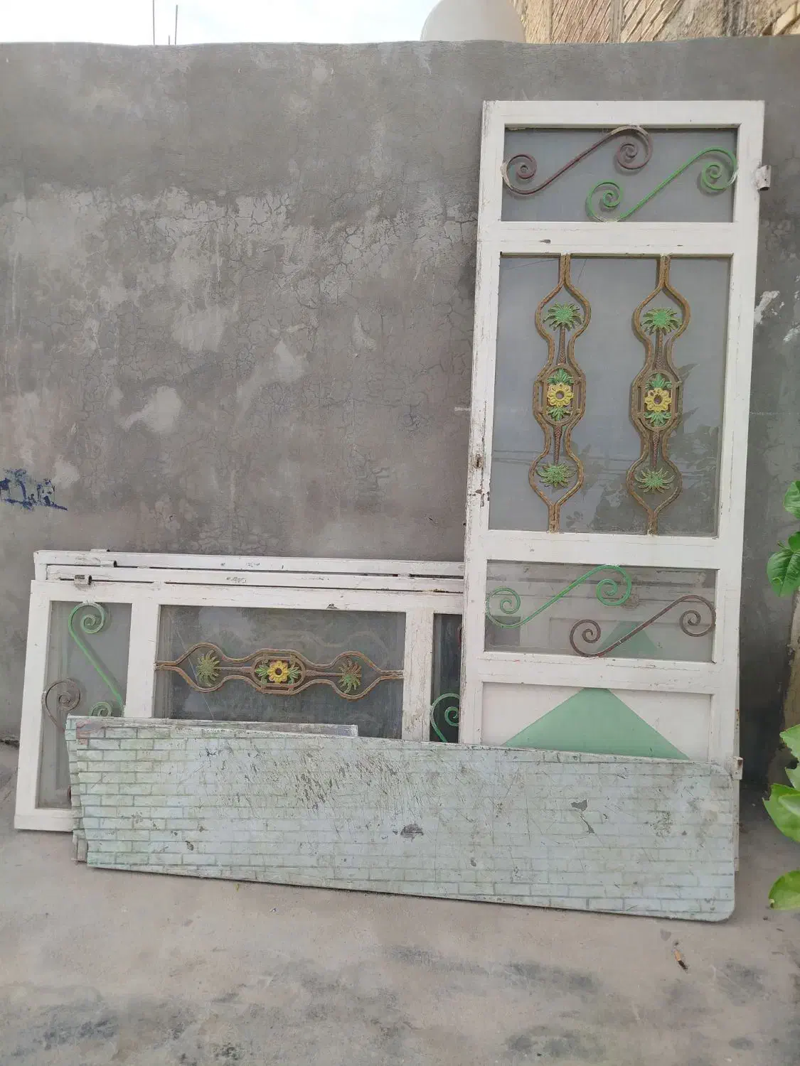 درب مغازه نو چهار لنگه|مصالح و تجهیزات ساختمان|ایذه, |دیوار